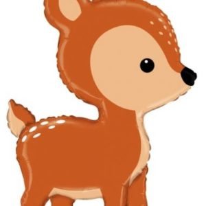 Woodland Deer Supershape Foil Balloon-0