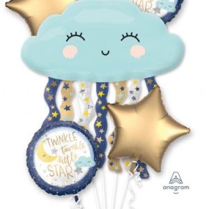 Twinkle Twinkle Little Star Balloon Bouquet Kit -0