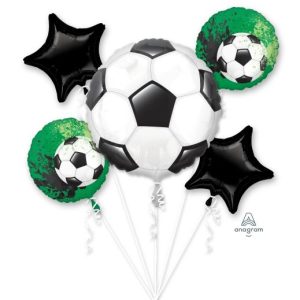 Soccer Balloon " Go Getter" Bouquet Kit-0