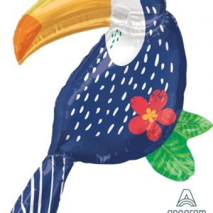 Foil SuperShape Tropical Jungle Toucan (76cm x 93cm)-0