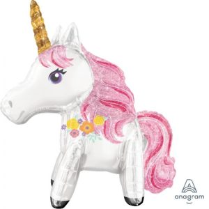 Multi-Balloon Magical Unicorn (63cm x 55cm)-0