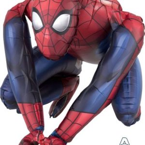 Sitting Spiderman (38cm 38cm) Foil Licensed Shape Balloon-0