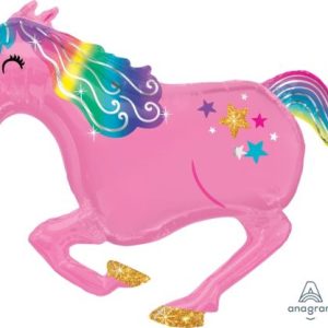 SuperShape Pink Unicorn (99cm x 86cm)-0