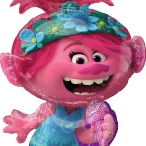 Trolls World Tour Poppy SuperShape Foil (55cm x 93cm)-0